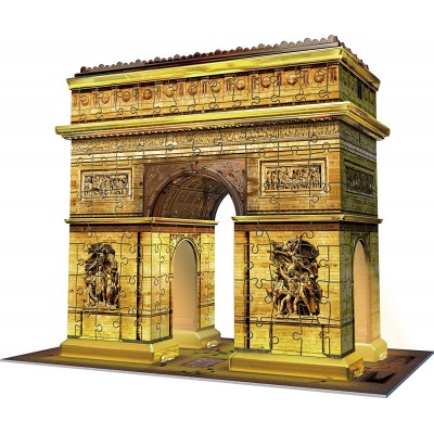 Puzzle 3D avec LED - Arc de Triomphe 216 Pièces  Ravensburger